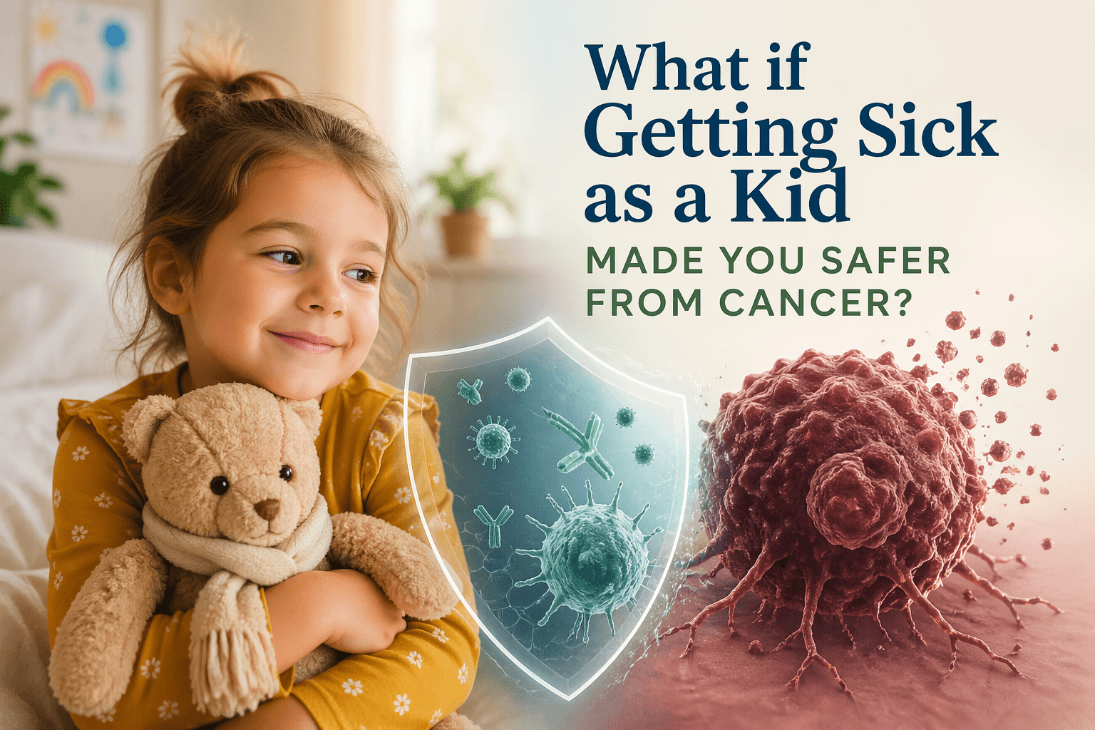 What if Getting Sick as a Kid Made You Safer from Cancer?