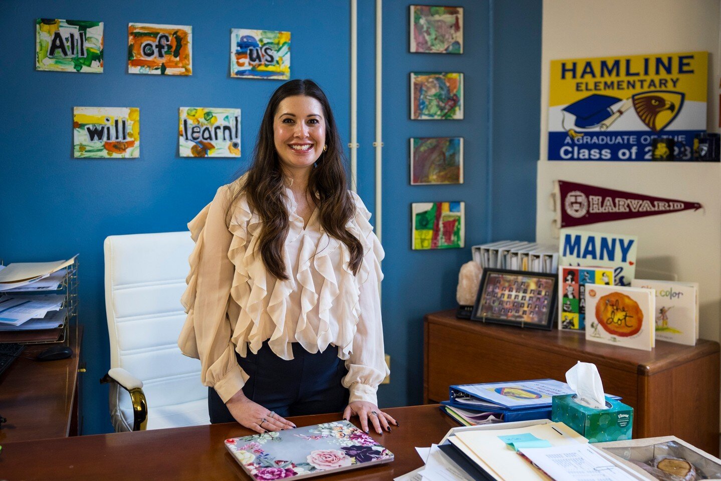 So thankful we got to share the day at Hamline Elementary with Principal Natasha Ortega (Greater Chicago&mdash;Northwest Indiana '09) and witness the amazing work of our corps members and alumni!