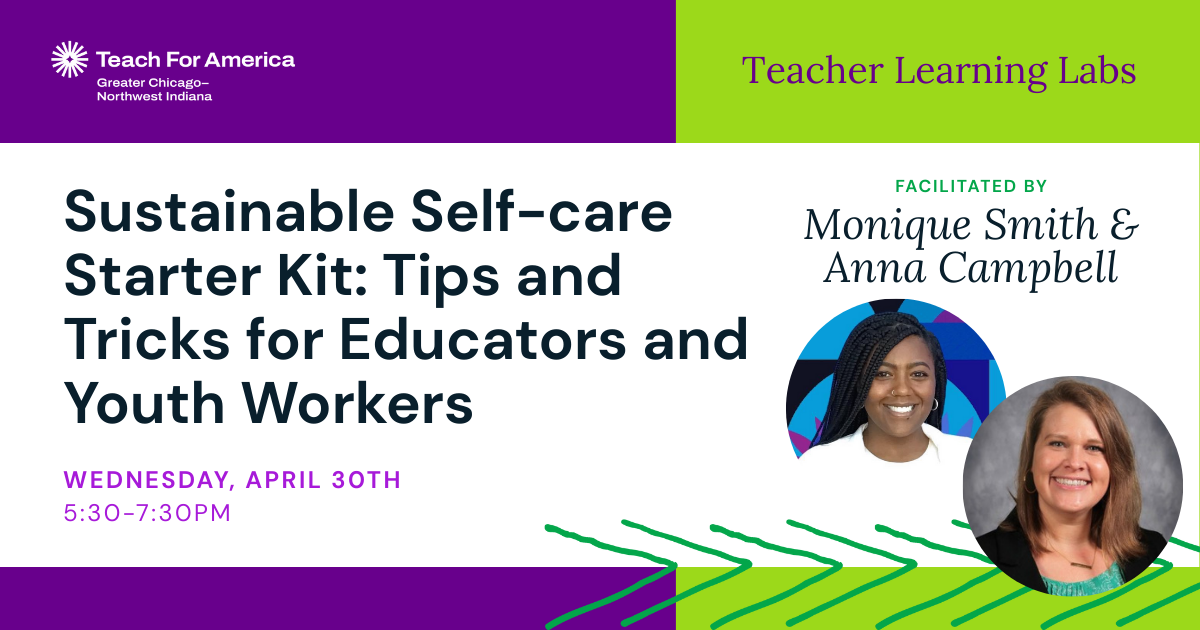 Sustainable Self-care Starter Kit: Tips and Tricks for Educators and Youth Workers