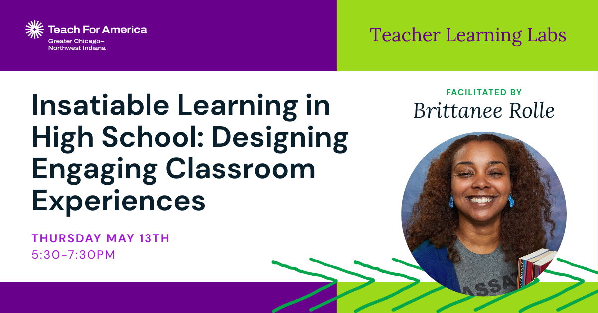 Insatiable Learning in High School: Designing Engaging Classroom Experiences