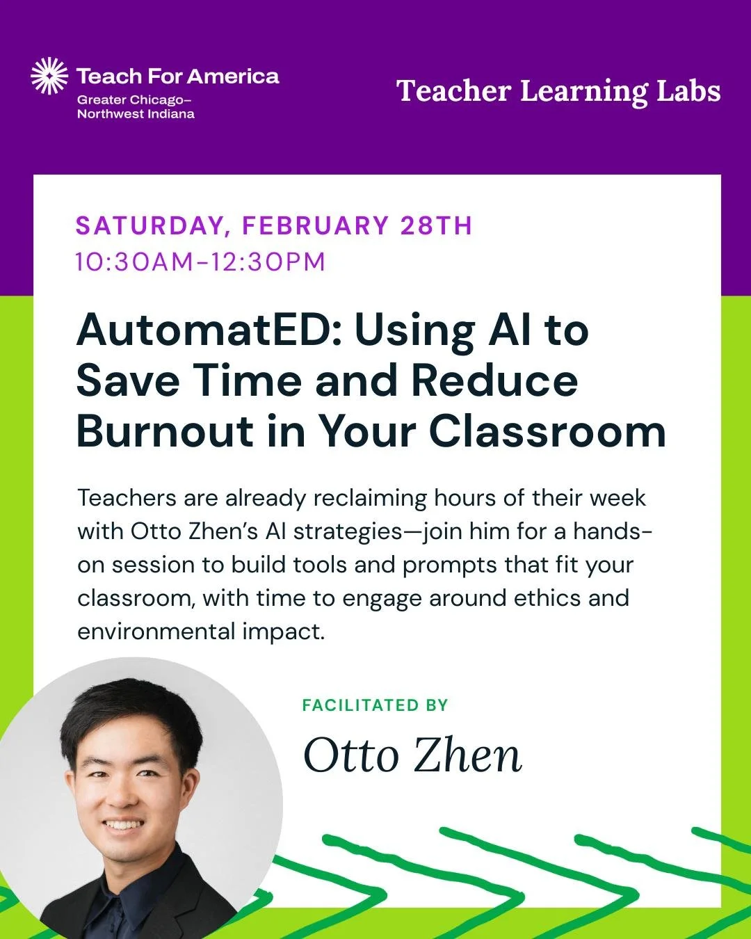 Strong teaching lives in community.
And this month, that community comes to life.

Our Teacher Learning Lab Series kicks off with two powerful sessions&mdash;the first opportunities this semester to gather, learn, and connect with fellow TFA educator