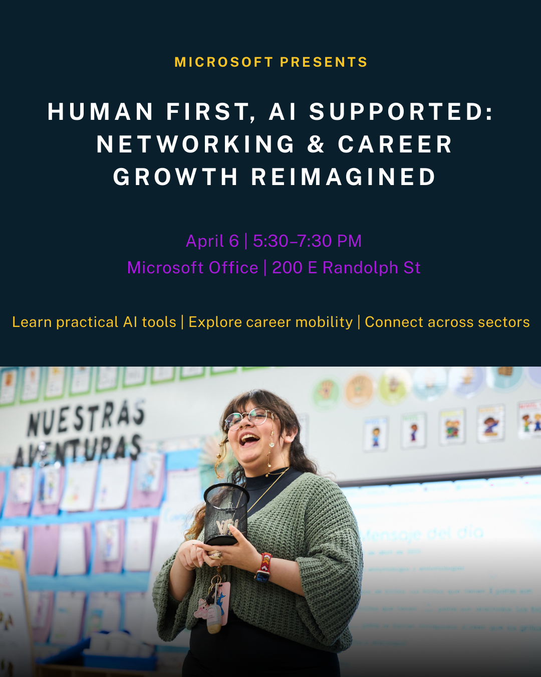 Microsoft x TFA: Human First, AI Supported- Networking and Career Growth