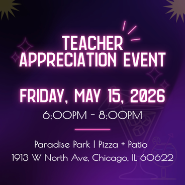 Teacher Appreciation Happy Hour