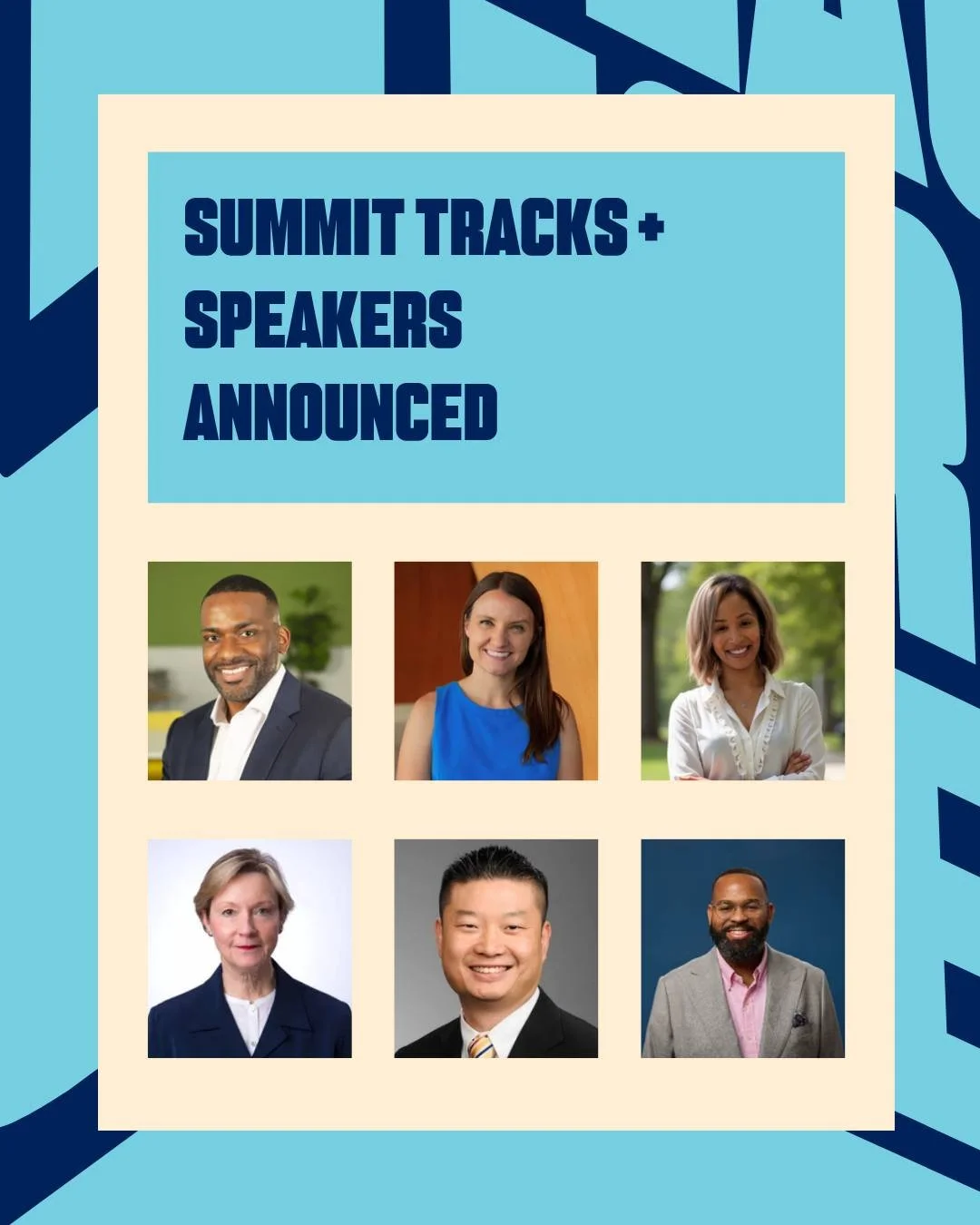 Some of the incredible speakers and summit tracks for this year&rsquo;s Summit have officially been announced &mdash; and there&rsquo;s so much more to come.

This year&rsquo;s tracks include:
✨ Leadership: Then, Now, and Next
✨ Investing in What Wor