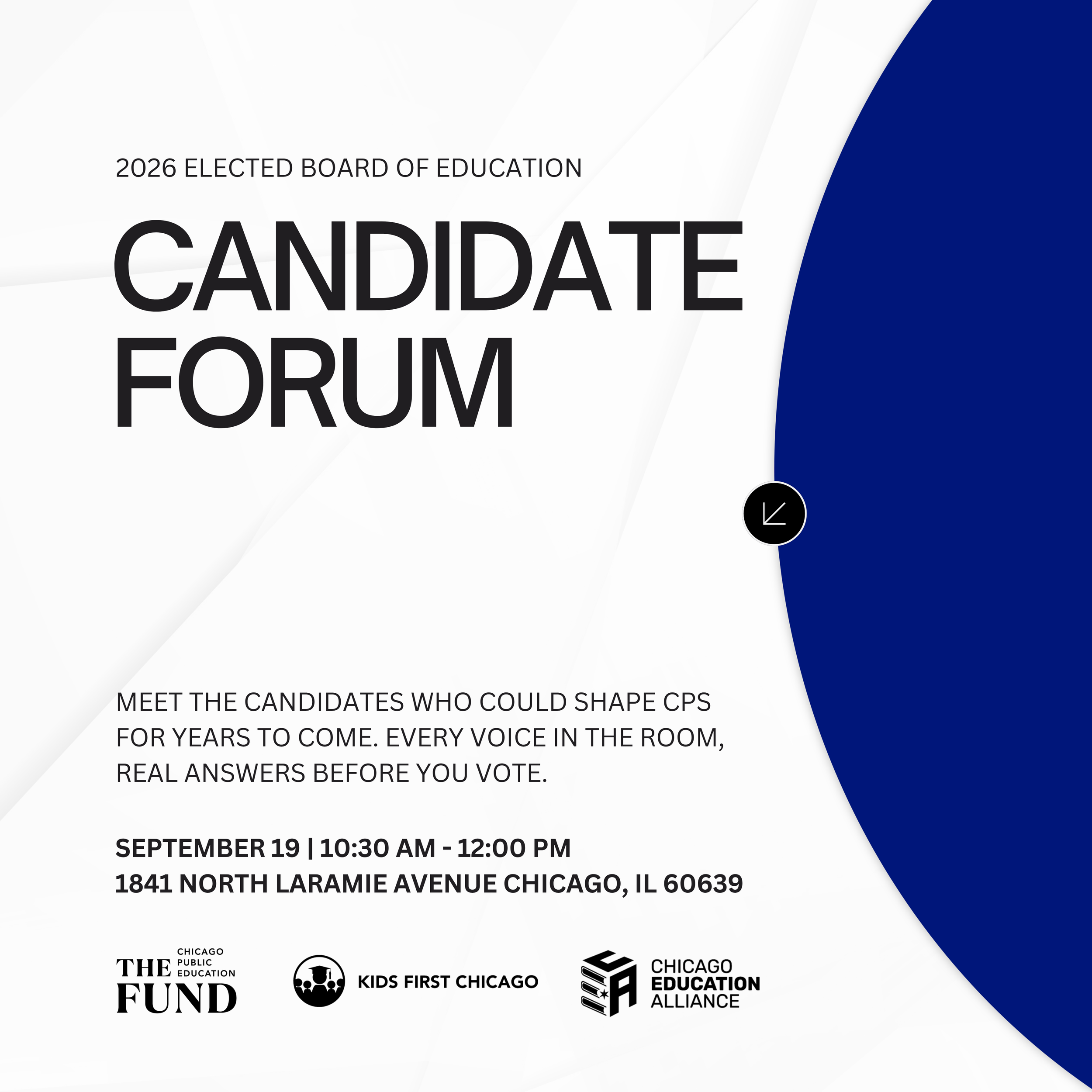 Chicago Board of Education Candidate Forum