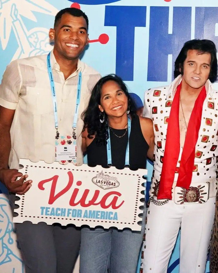 Congrats to alumni @gaudflaud and @shylakinhal, who renewed their wedding vows during a group ceremony officiated by Elvis at #TFA35AS, alongside more than 150 alumni couples!

&ldquo;Being surrounded by other couples who had similar stories felt rea