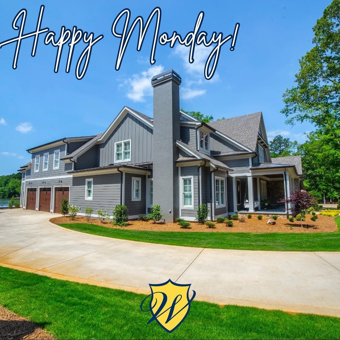 Have a great start to your week! ⭐️ Contact us today to set up an appointment to build your dream home: 📲 470-WINDSOR

#ilovethisstuff #customhomes #homes #homebuilder #construction #builders #interiordesign #realestate #newhome #dreamhome #architec