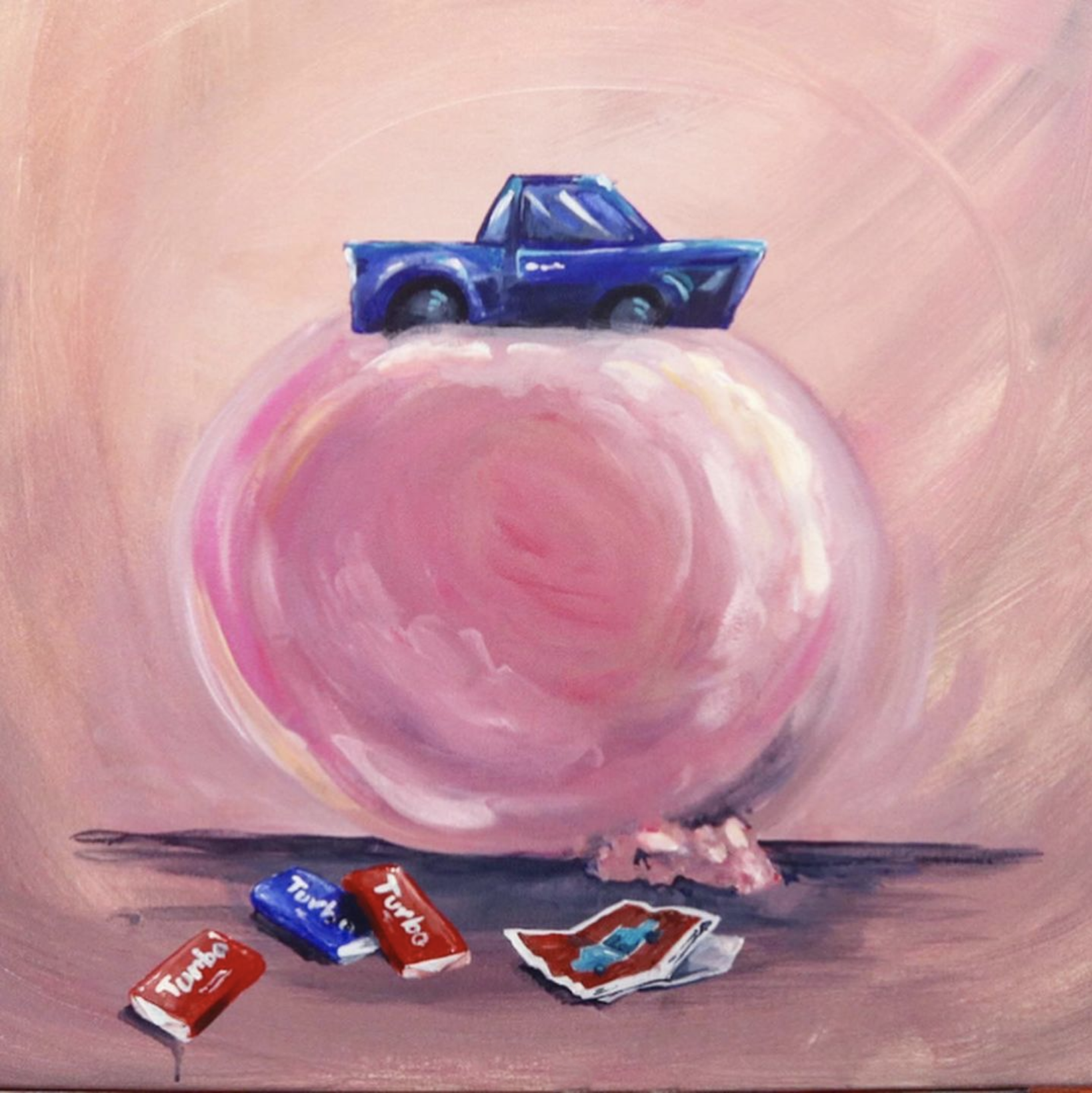 70X70cm, acrylic on canvas, sold