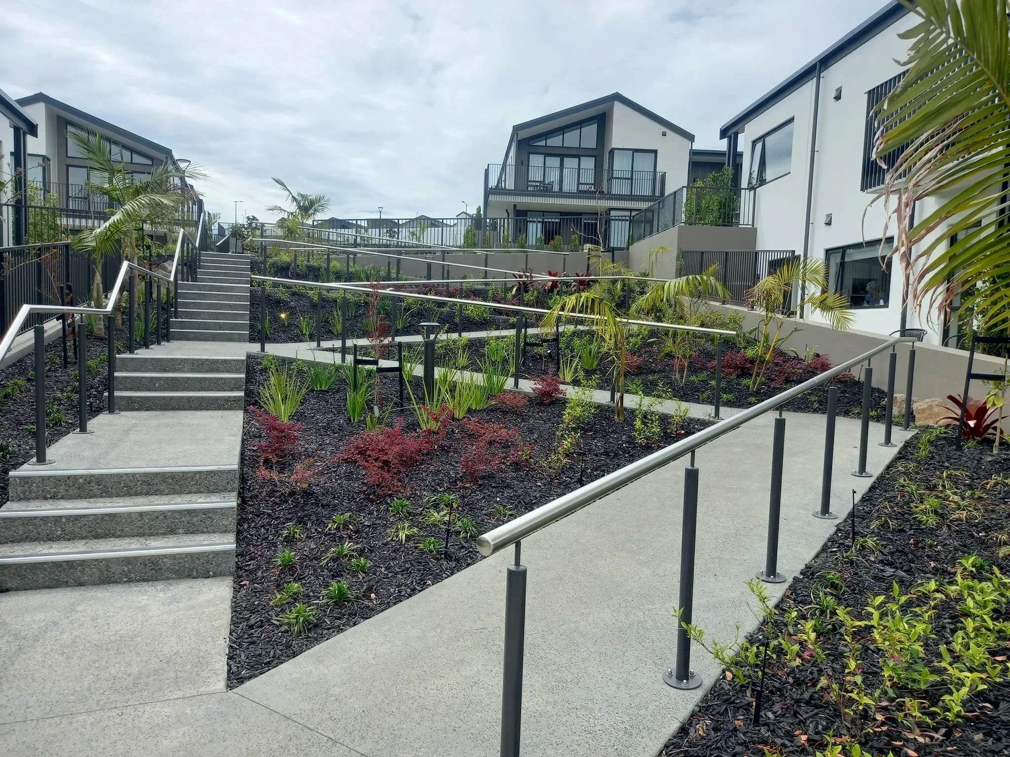 outdoor handrails