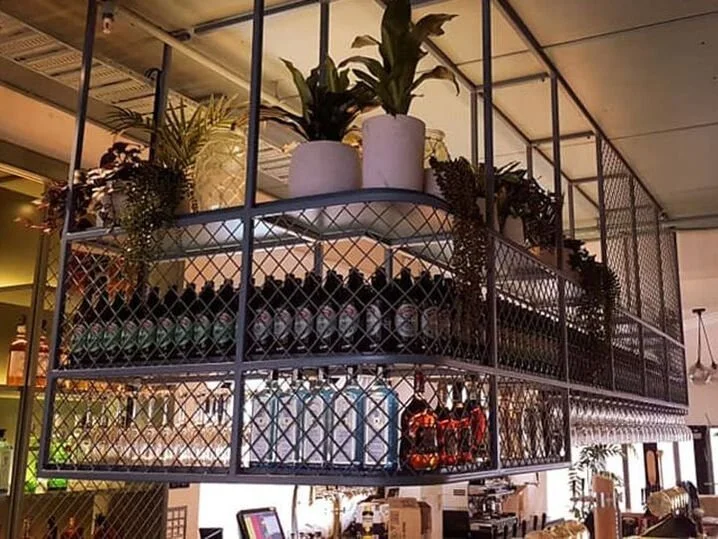 Hospo bar shelving