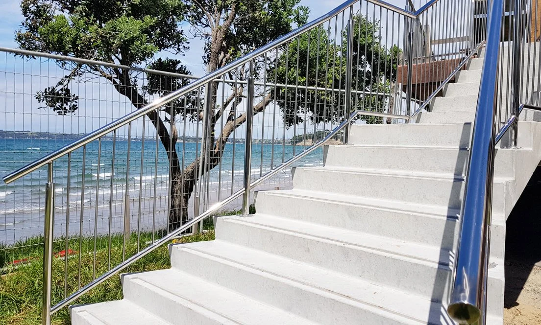 coastal balustrades and handrails