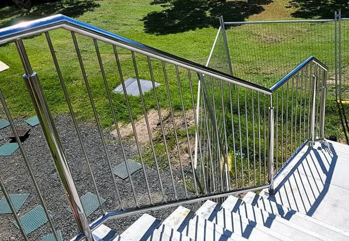outdoor coastal handrails