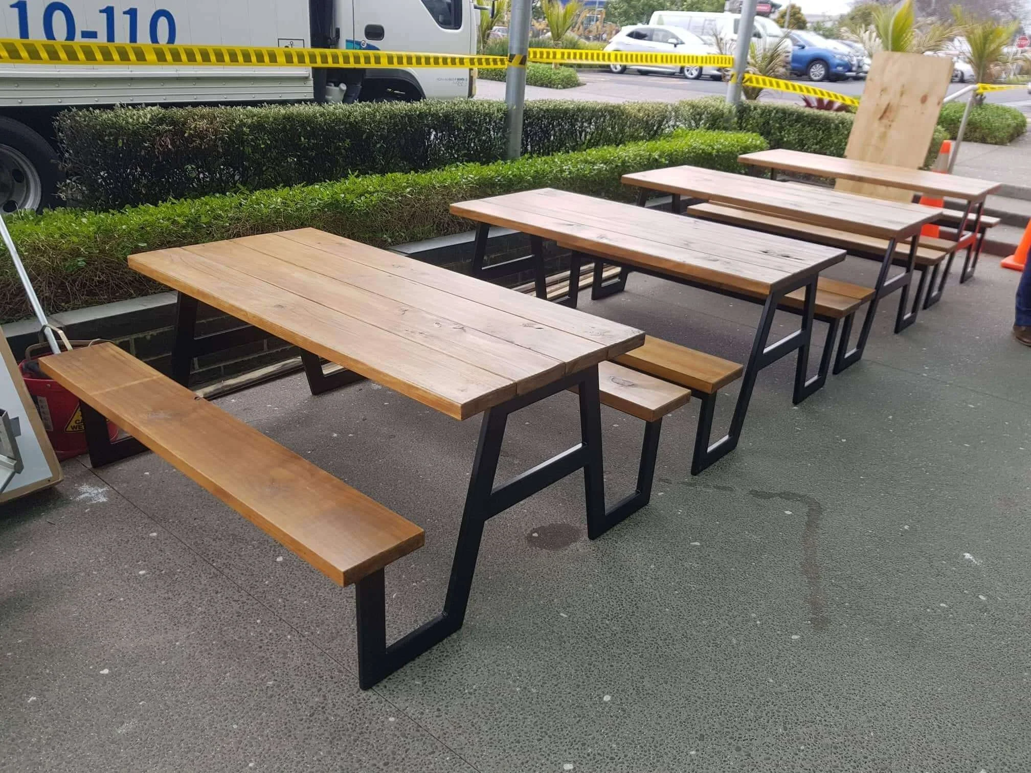Industrial-style furniture