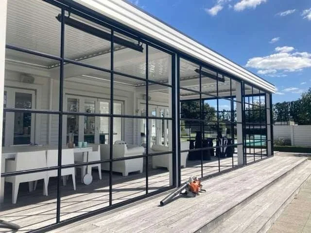 Crittall-style steel doors - Cambridge
