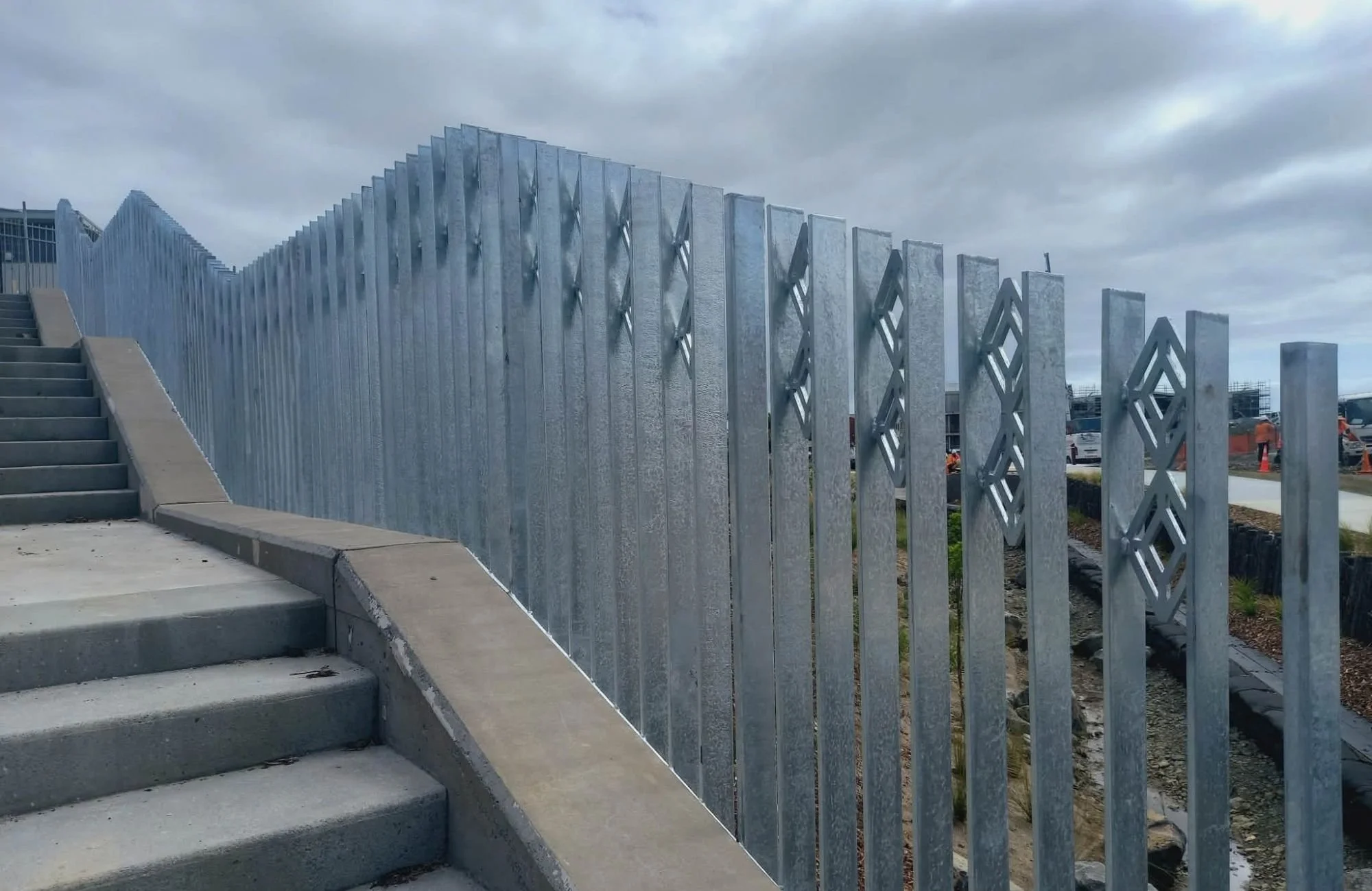  Steel Balustrading - Public Area 