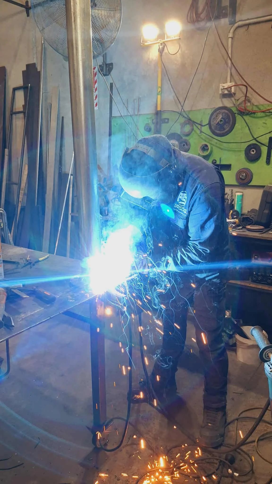 Working with metal