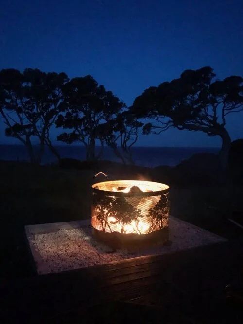 outdoor firepit in Auckland