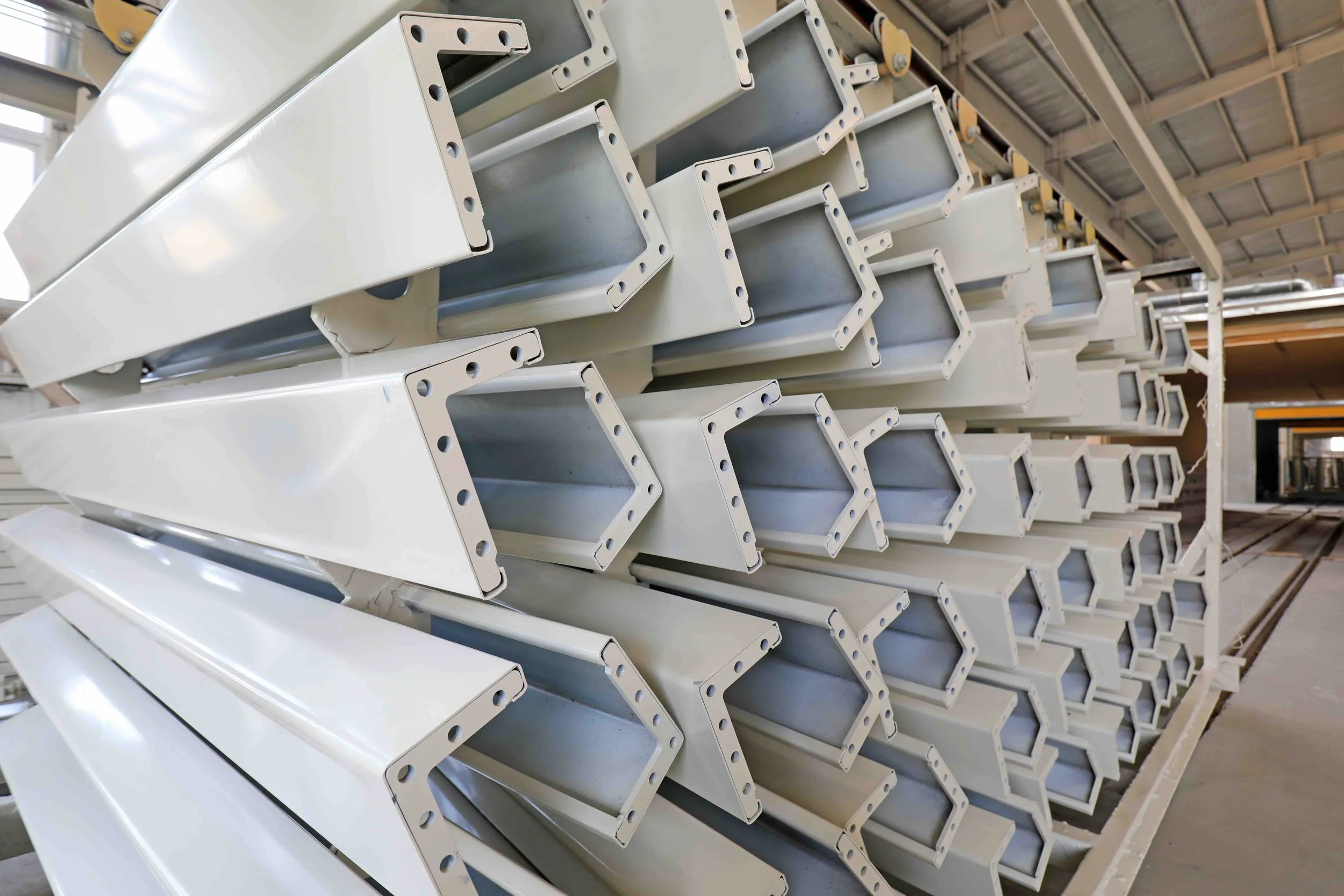 Steel flashings