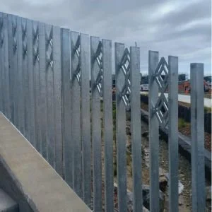 Galvanised Steel Fencing