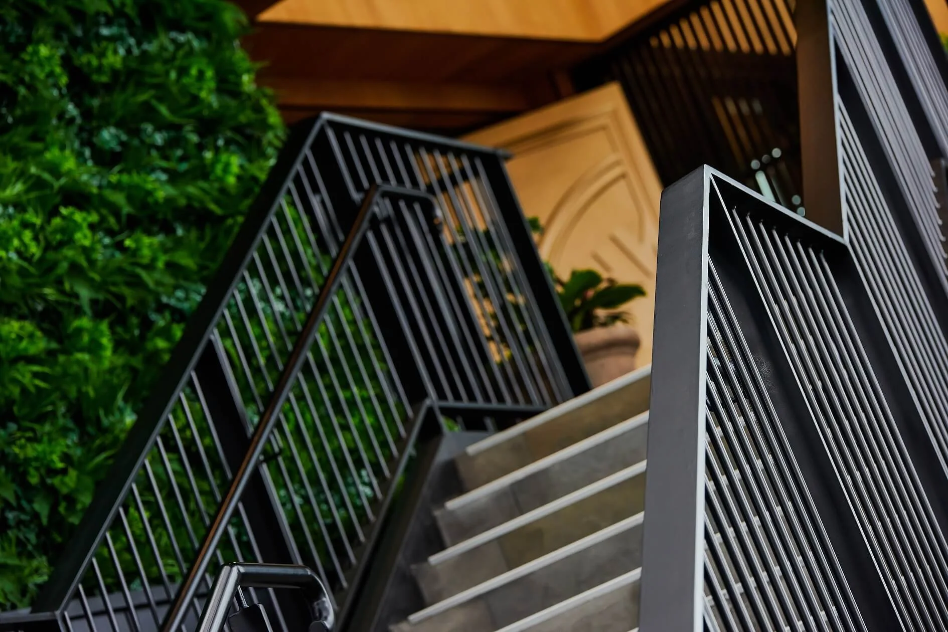 steel handrails and balustrades