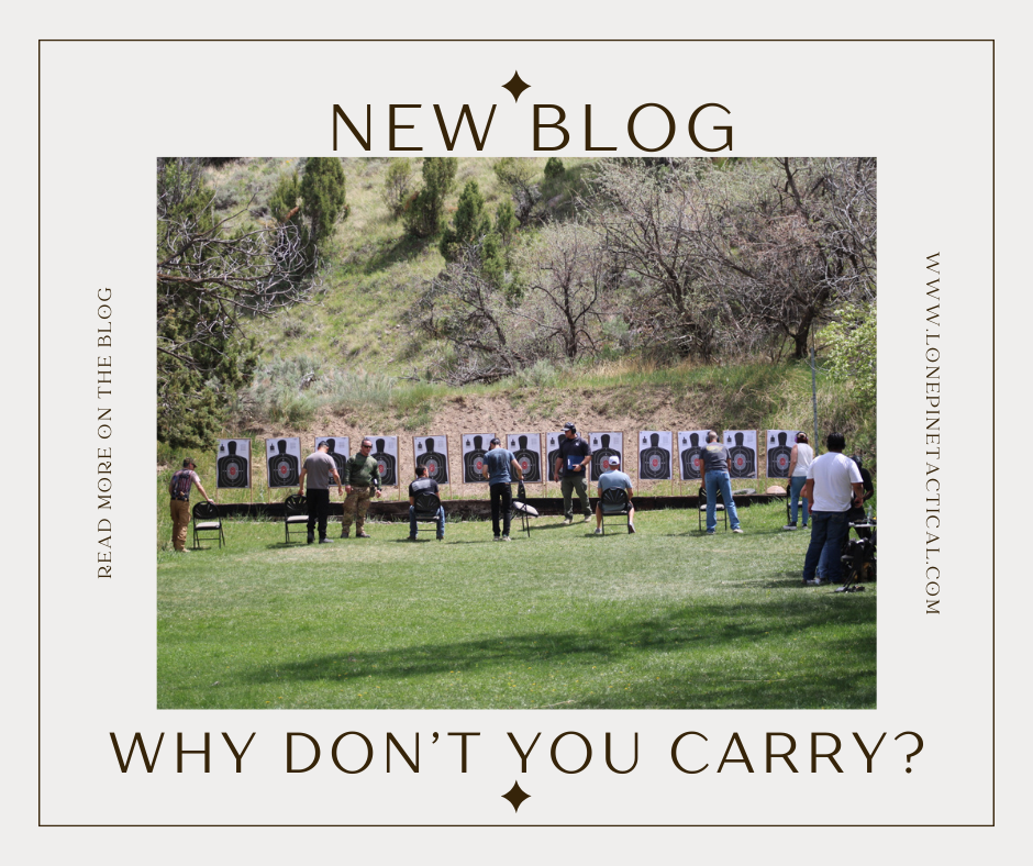 Why Don’t You Carry?