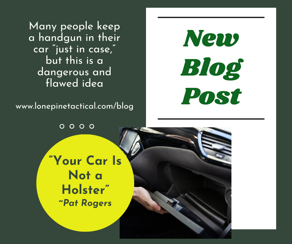 Your Car Is Not a Holster