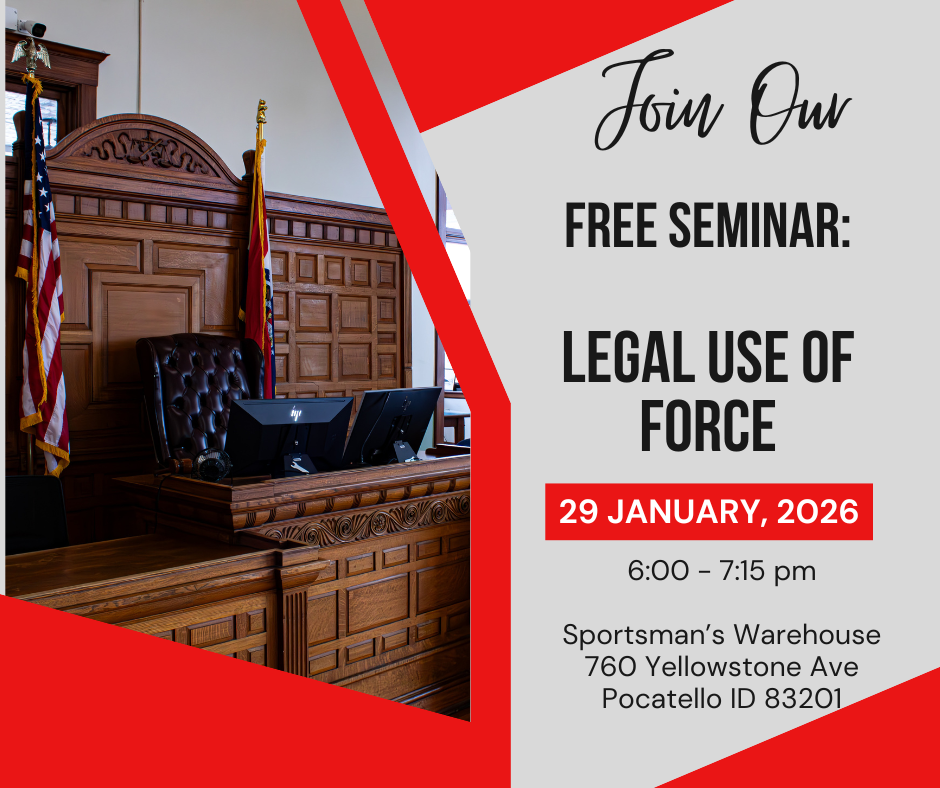 USCCA Seminar: Legal Use of Force 