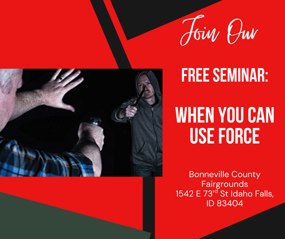 USCCA Seminar: When You Can Use Force