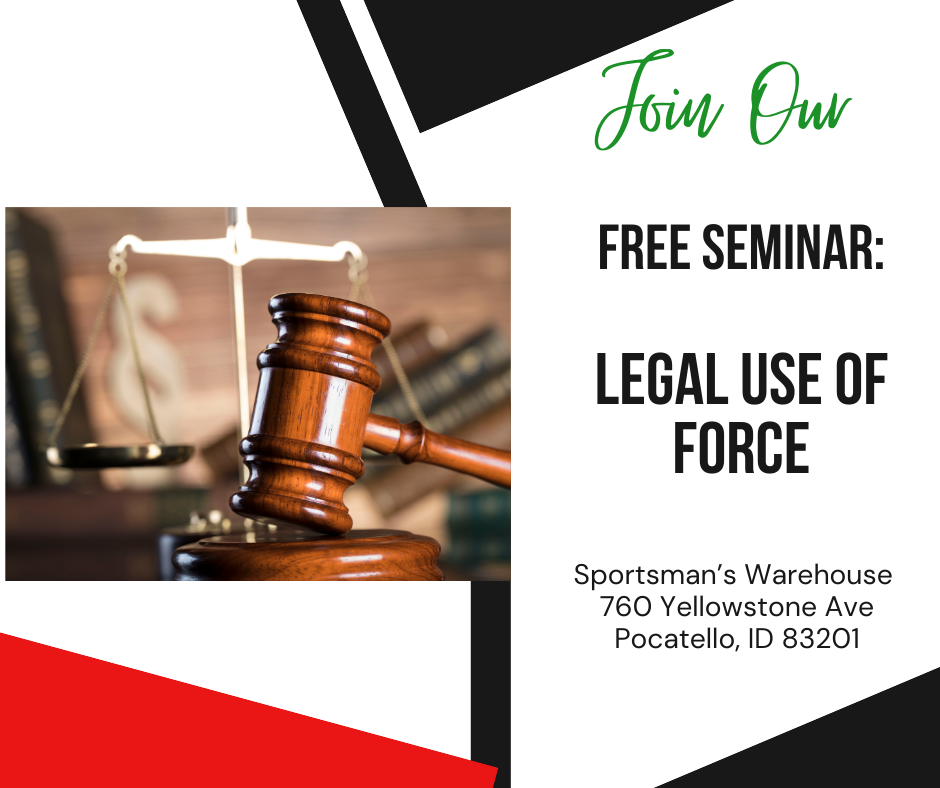 USCCA Seminar: Legal Use of Force