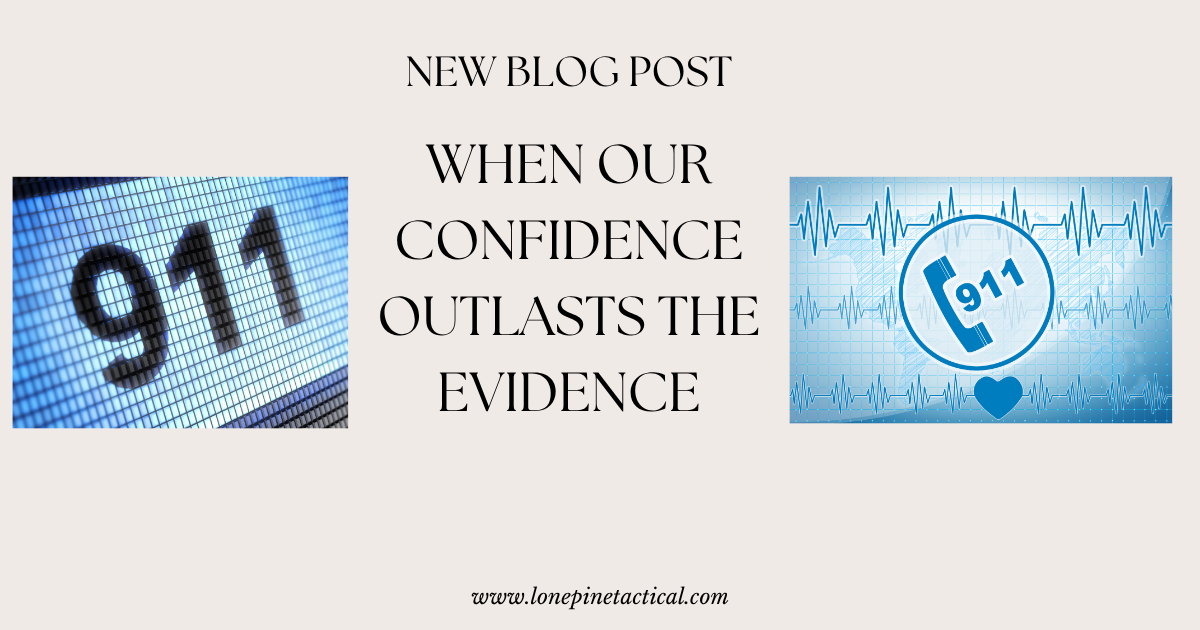 When Our Confidence Outlasts the Evidence