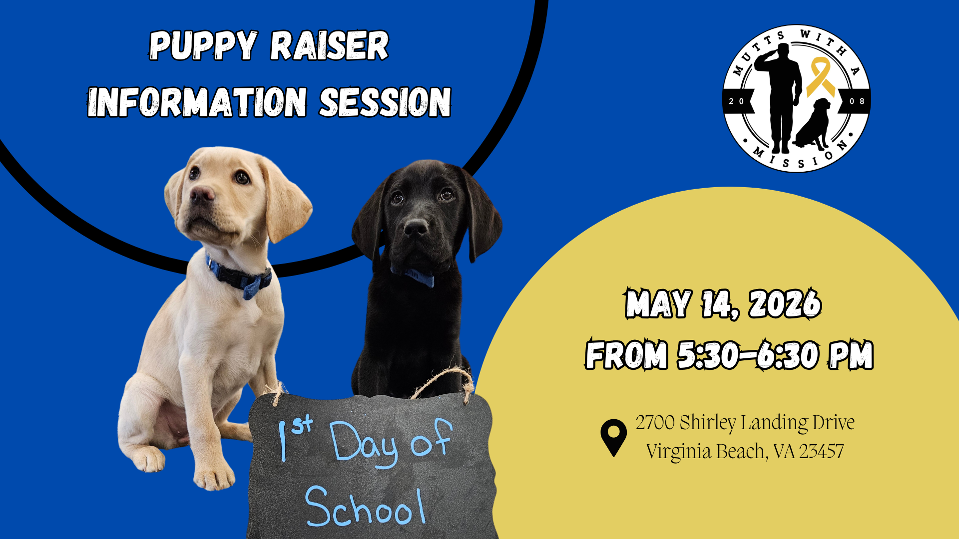 Puppy Raiser Information Session