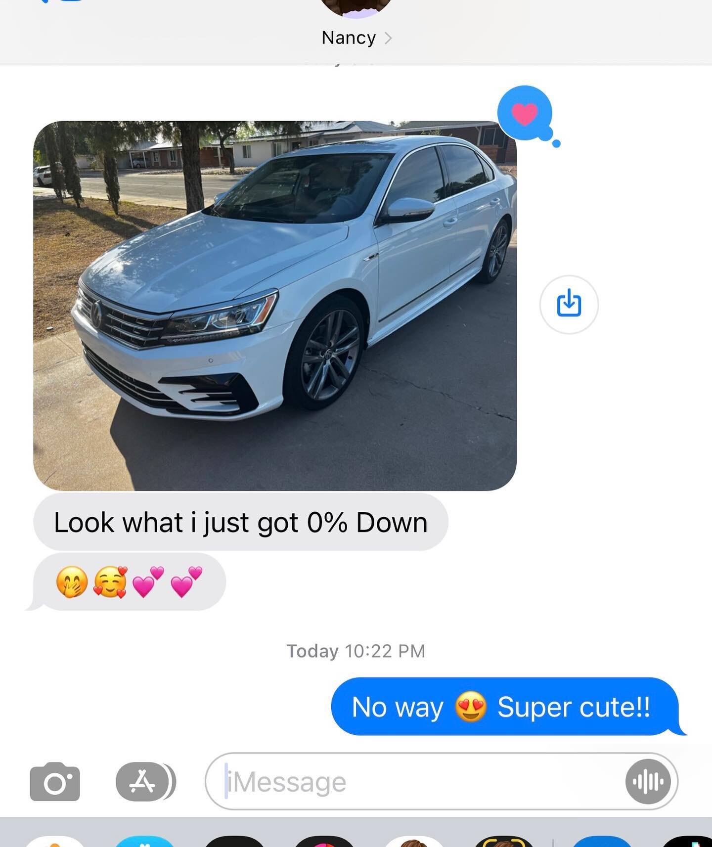 Another Successful Purchase 🚗 🎉
After getting rid of thousands of dollars in debt she was able to get her new car with 0% down!
Congrats Nancy ❣️