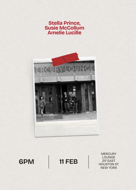 02.11.26 | NEW YORK, NY | MERCURY LOUNGE