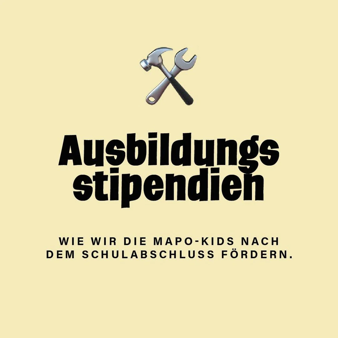 Wie geht's eigentlich weiter, wenn die MAPO-Kids mit der Schule fertig sind? Daf&uuml;r bieten wir gerade eine neue Unterst&uuml;tzungsform an: Ausbildungsstipendien. Denn: Eine Ausbildung in Tansania ist meistens nicht wirklich bezahlt und kostet Sc