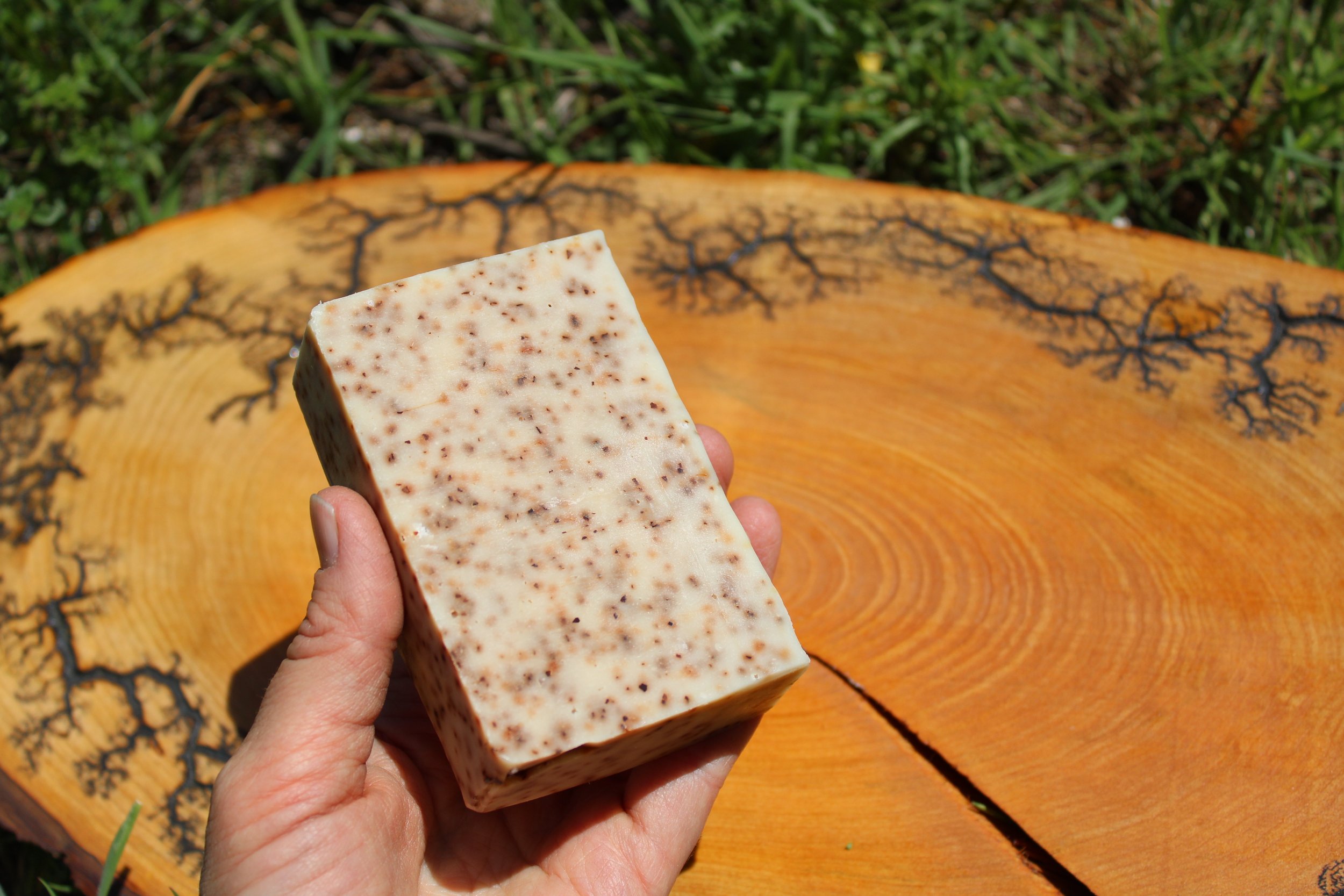 Goat Milk Soap with Wild Crafted Madrone Bark for sale at Westwood Color