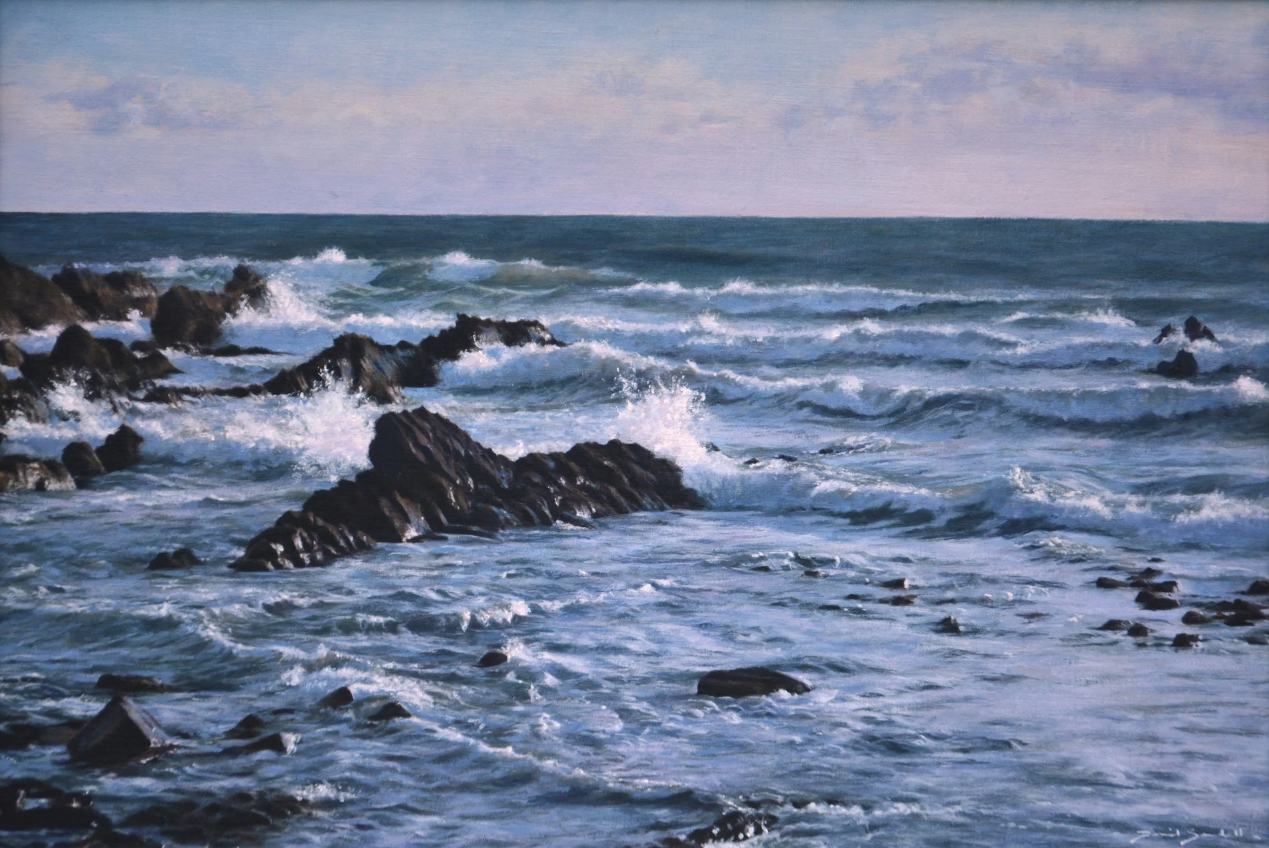 Bude - oil on linen 14 x 20"