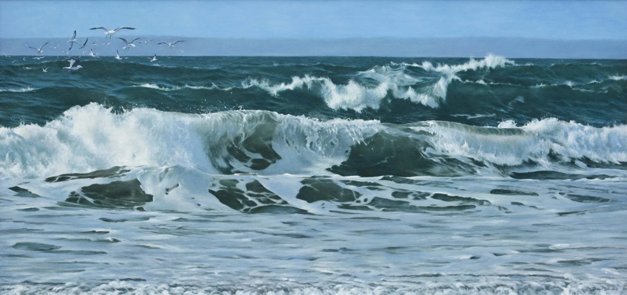 Church Cove 2, oil on linen 150 x 70cm
International Artist, Seascapes Competition - 3rd place