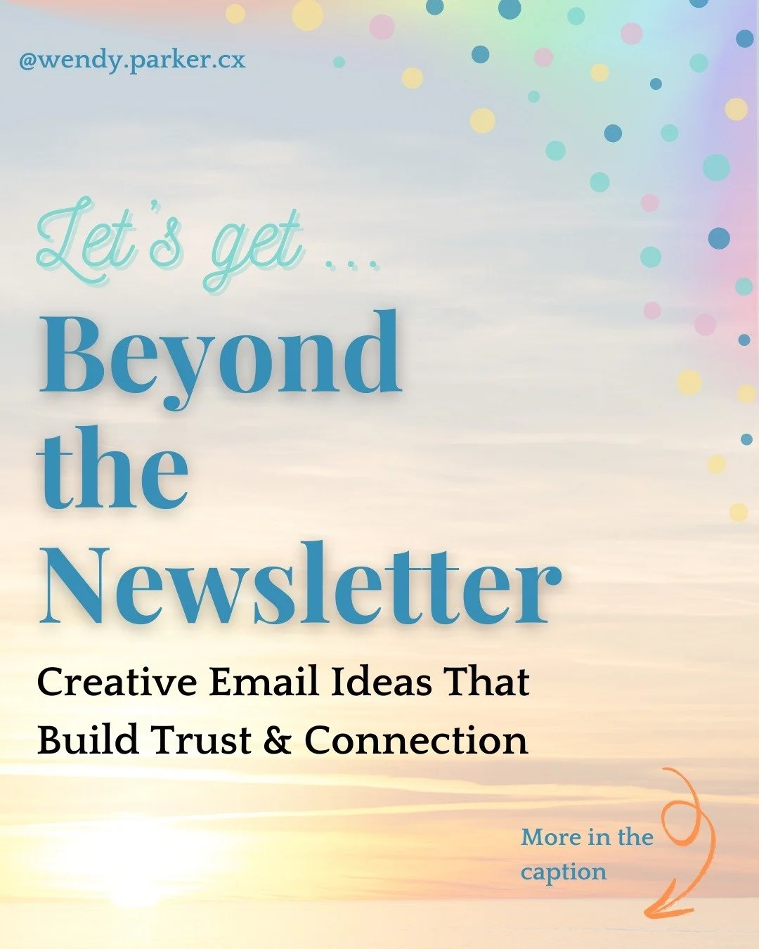 Don't get me wrong...

I love a good newsletter.

But they often lack the personal touch you need to nurture real connections and establish rapport with people paying attention to what you're doing.

Every time you show up in an inbox, you have an op