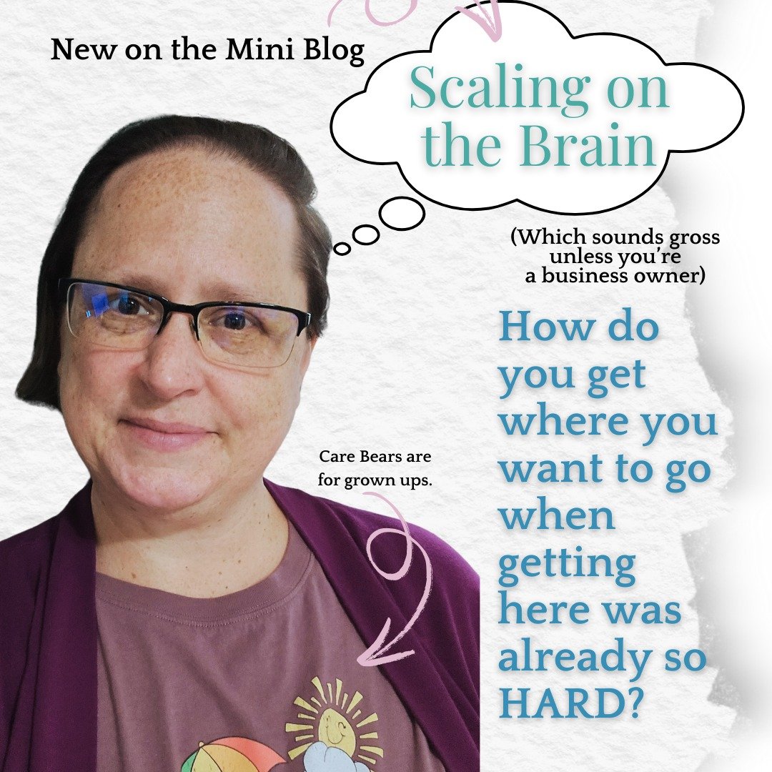 I'm noticing an unfortunate collision with three of my clients.

They are all long-time practitioners, each 10+ years in the game. And each one of them is facing burnout in conjunction with the need to scale.

I think this is a common thing, and it's
