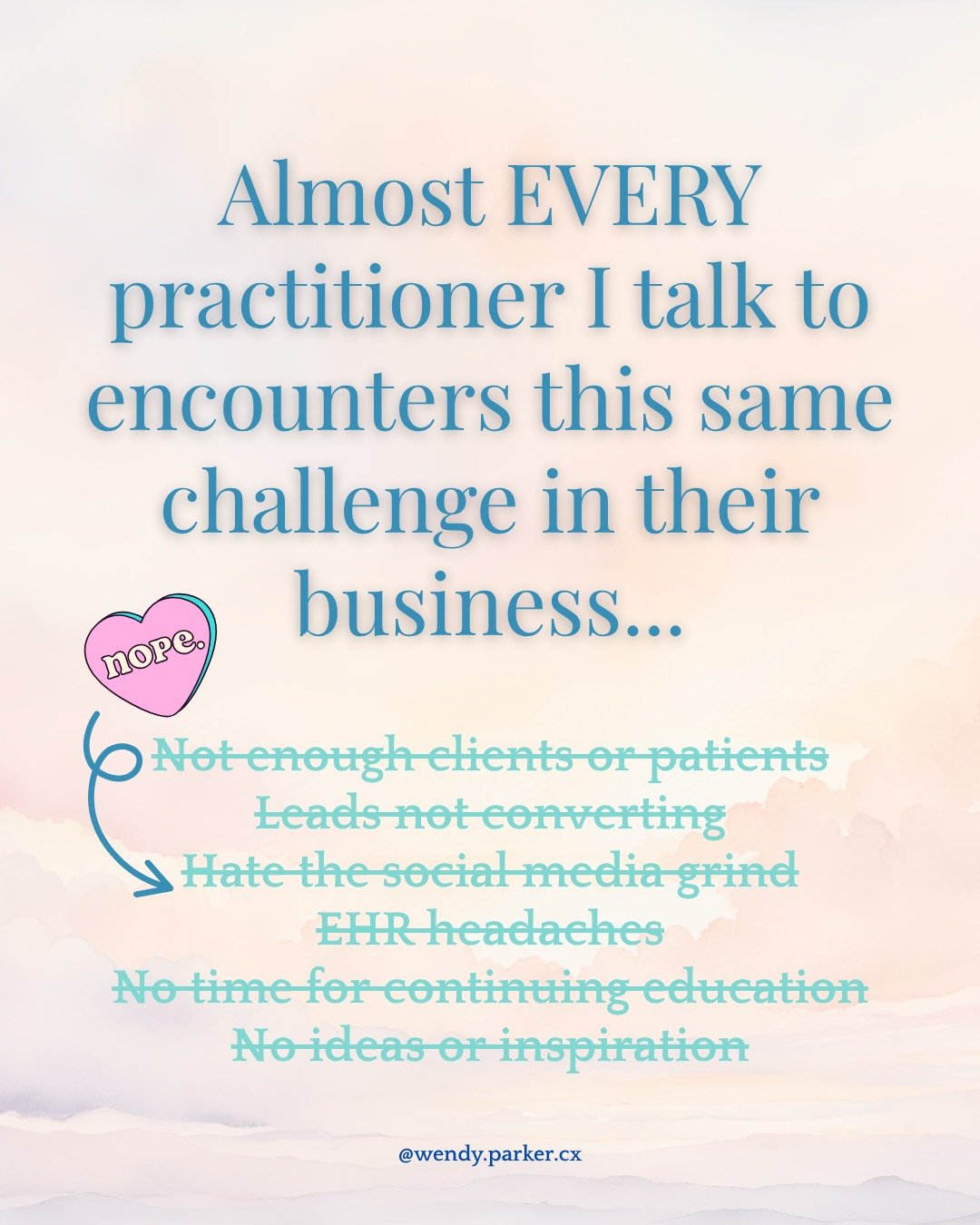 Almost every functional, holistic, and integrative practitioner I talk to is juggling a packed calendar of patient care &mdash; but struggling to find the time to&hellip;

&rarr; Create intentional content
&rarr; Nurture long-term growth
&rarr; Creat