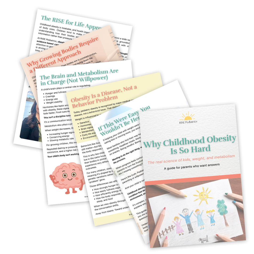 Why is Childhood Obesity Guide Collage