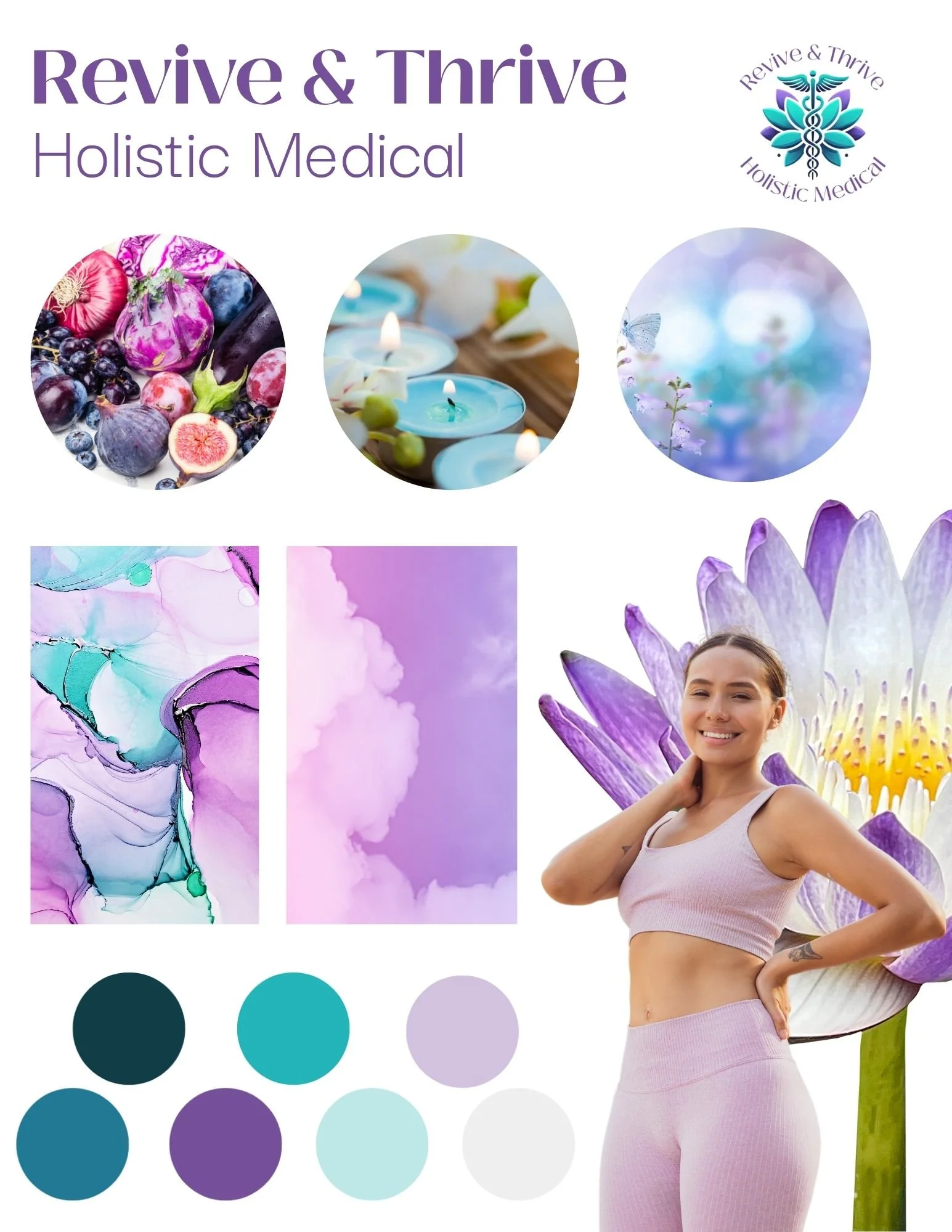 Revive and Thrive Brand Mood Board