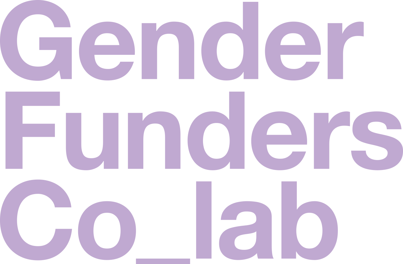 Gender Funders Co_Lab