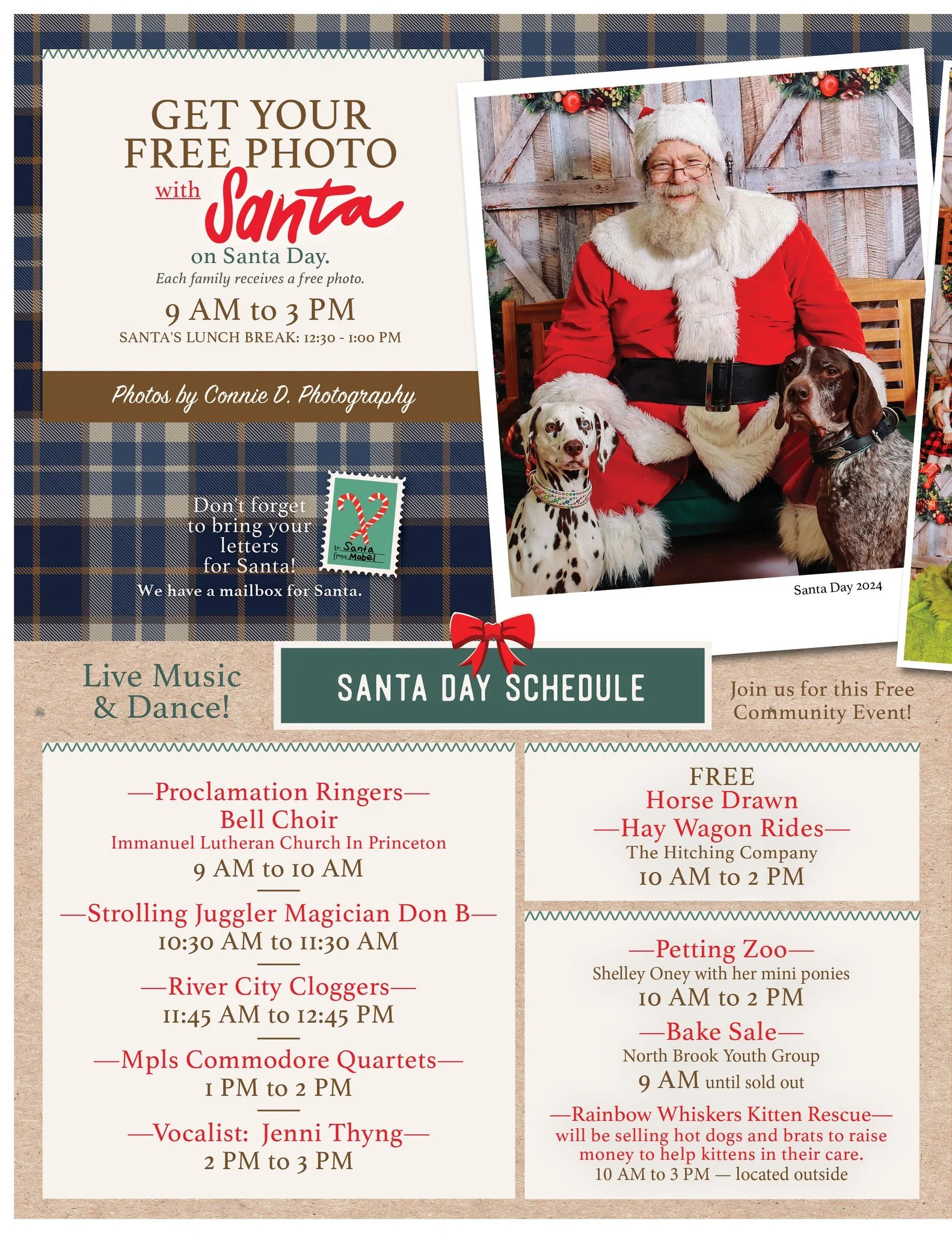 YG Petersons Mill Santa Days Bake Sale