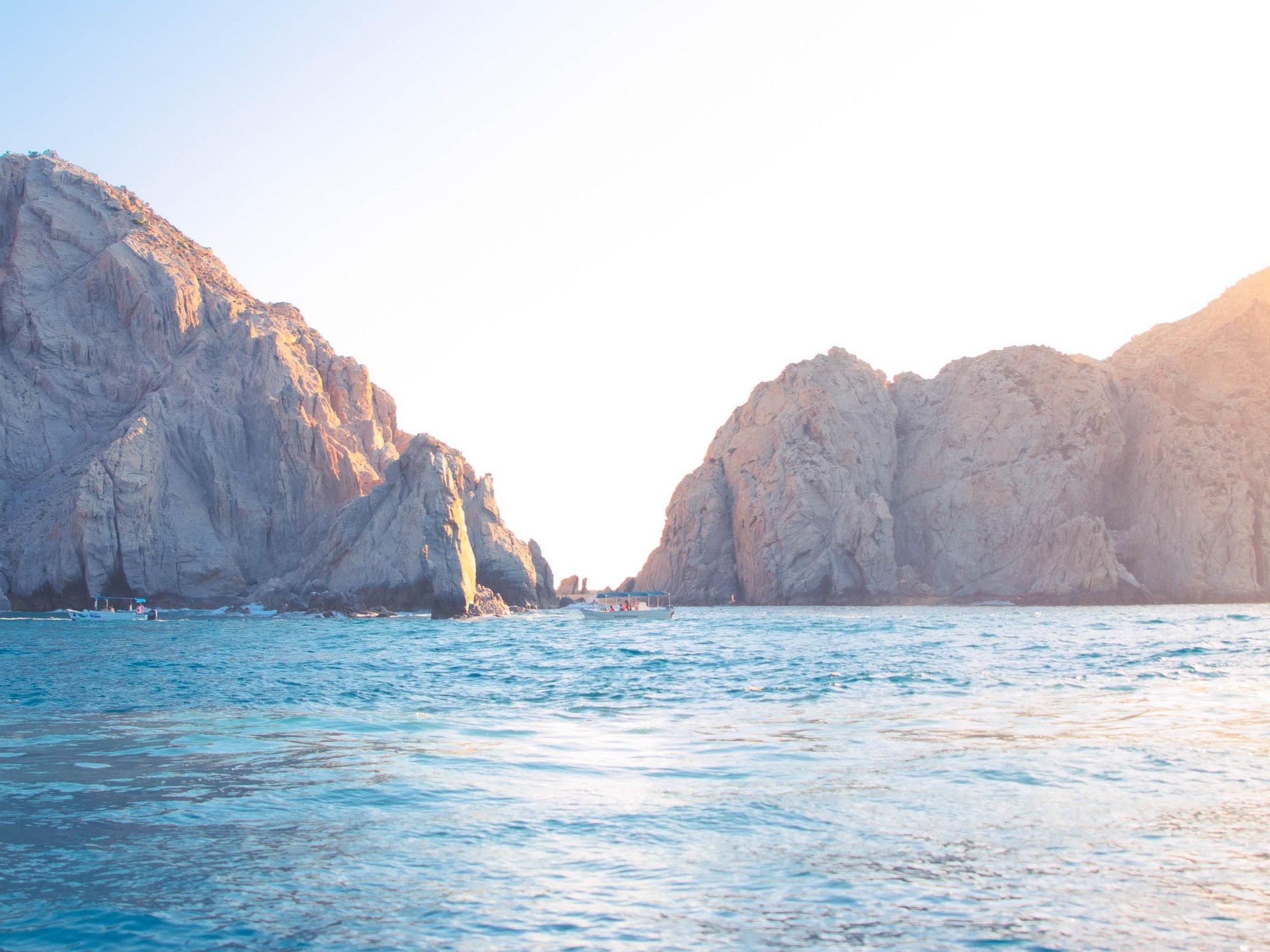 idyllic landscape of sand and water