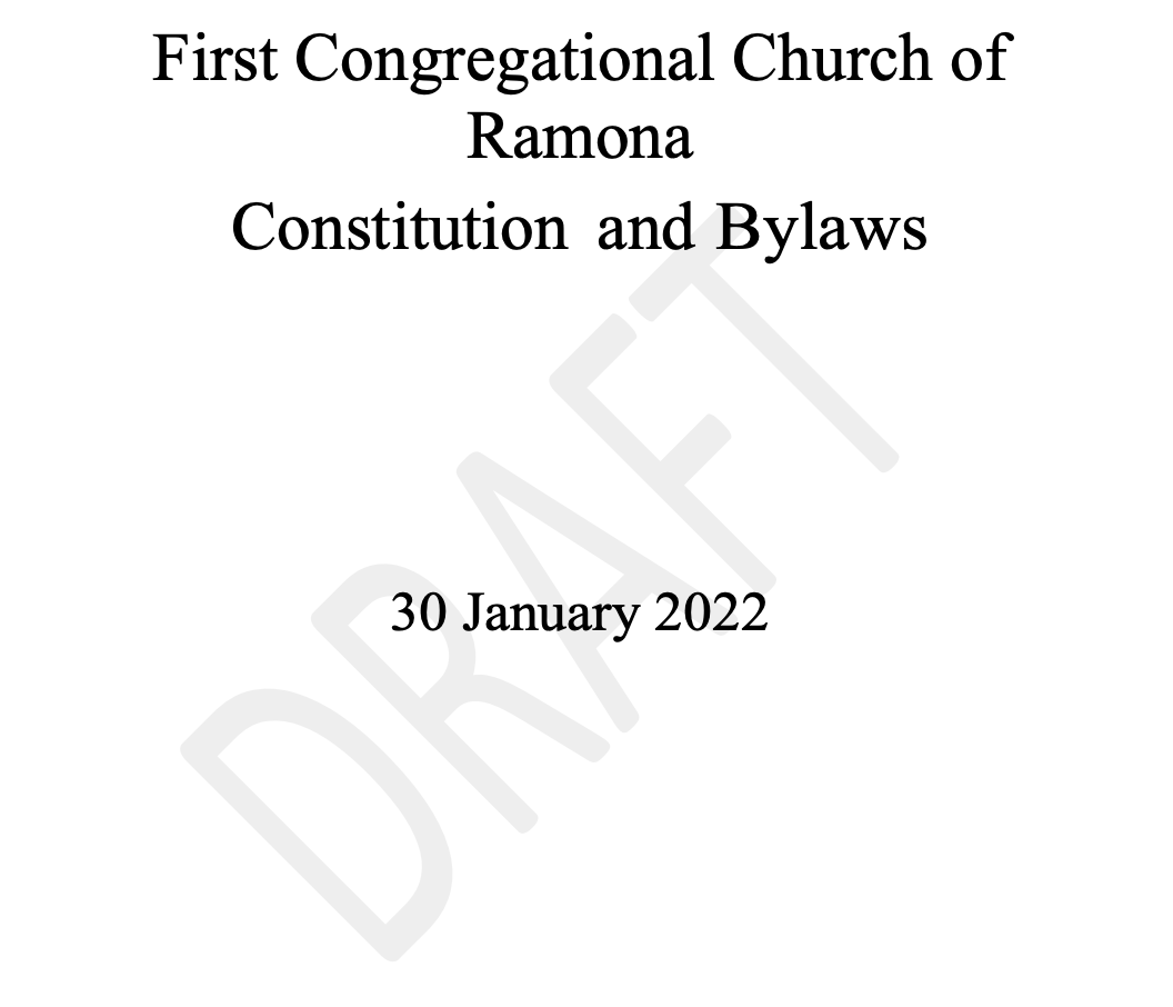 Why We’re Changing The Bylaws