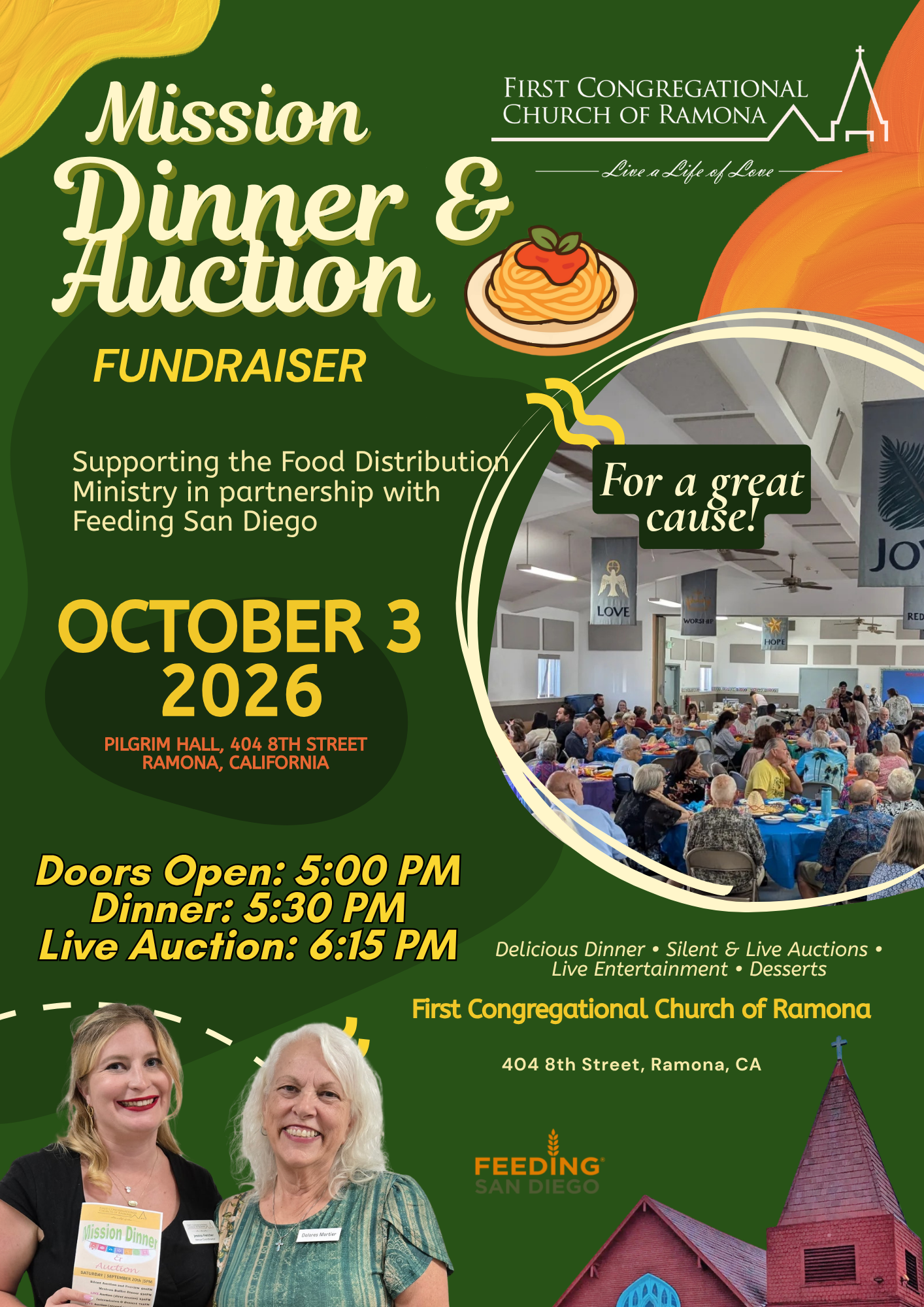Mission Dinner and Auction Fundraiser