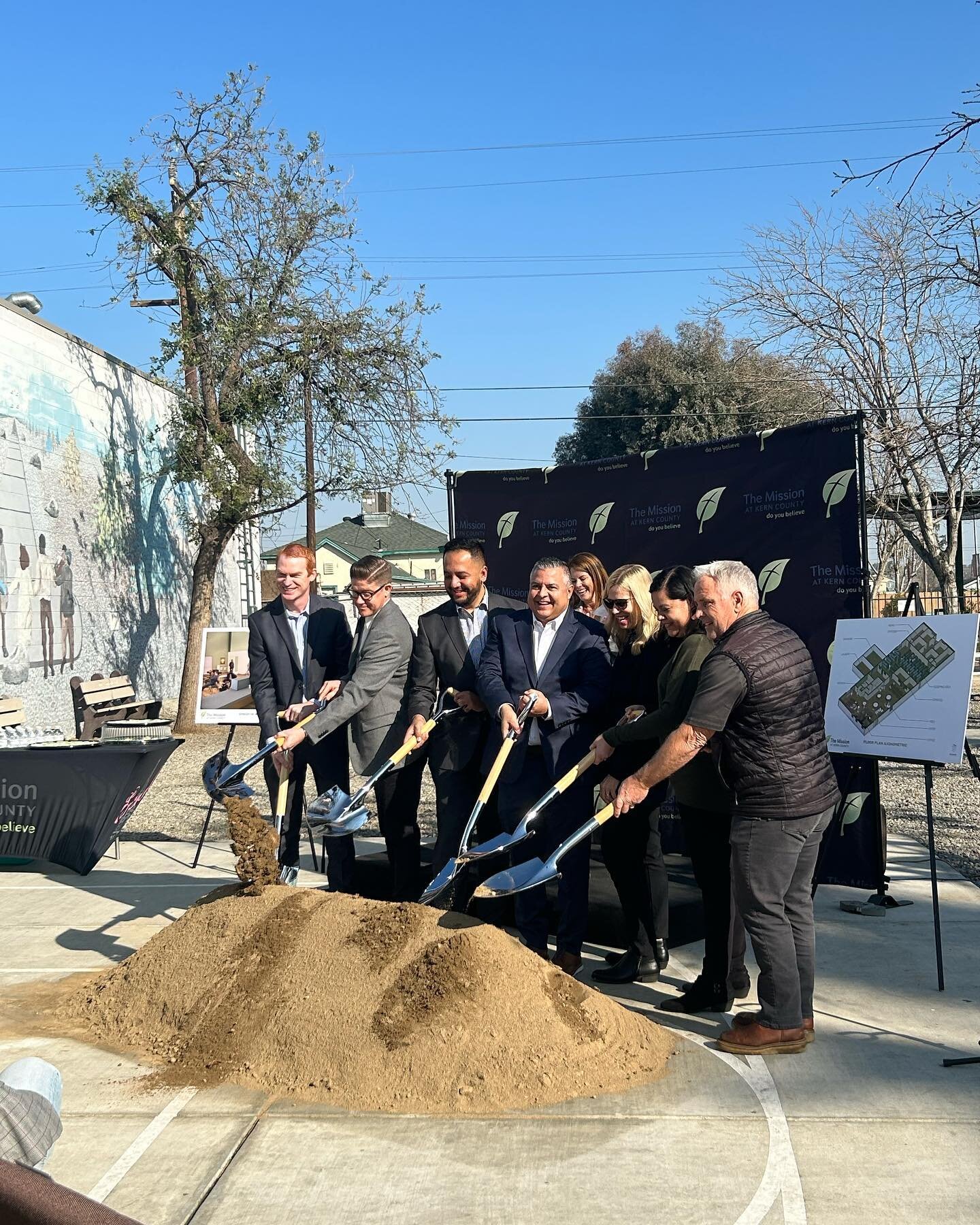 A few weeks ago we attended the groundbreaking for The Mission at Kern County&rsquo;s new renovation on their homeless intervention center. For Elevate, humanity is always the driving force in these types of projects. We are thankful to be a part of 