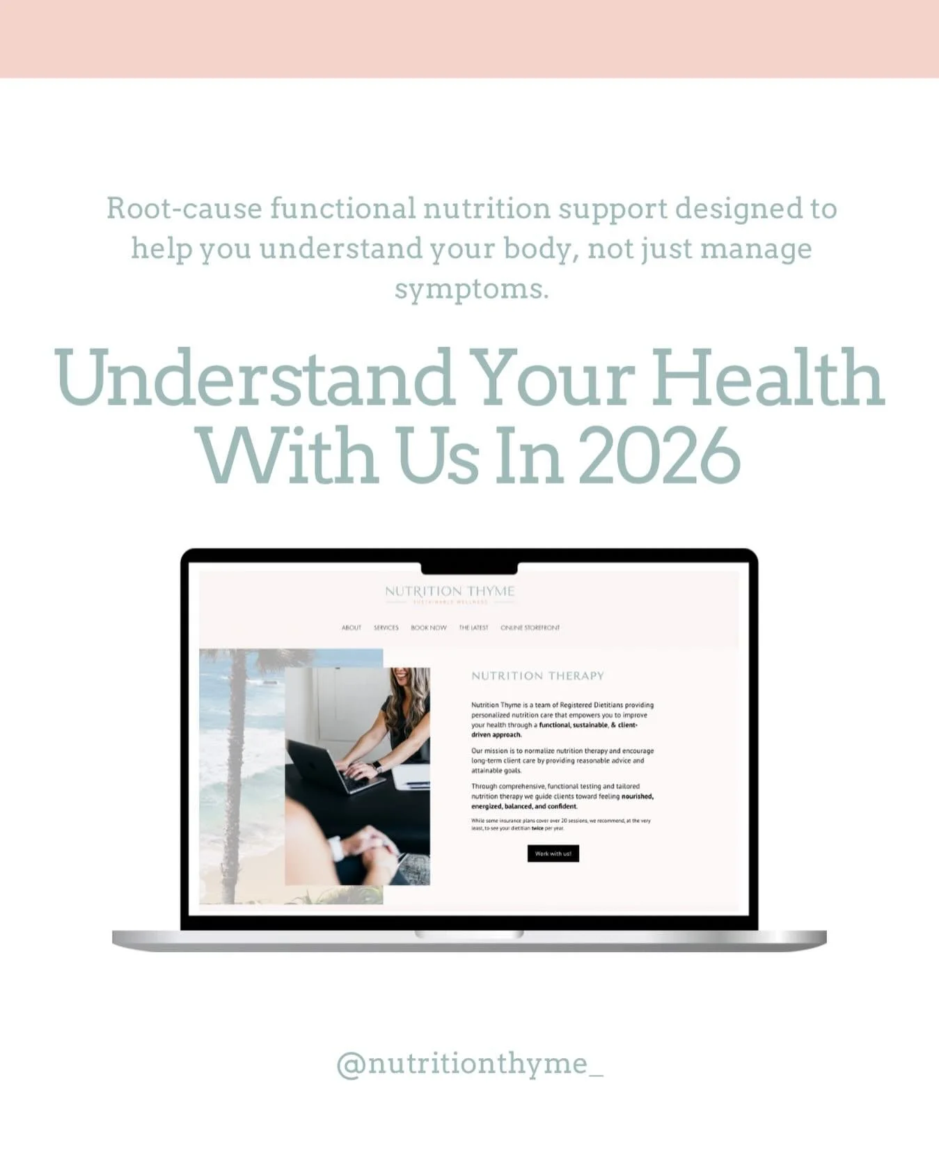 2026 is your year to get clear, consistent, and supported with your health ✨

No two bodies are the same (yes, I know, not what anyone wants to hear), which means your nutrition, lifestyle, and wellness plan shouldn&rsquo;t be either. This is the yea