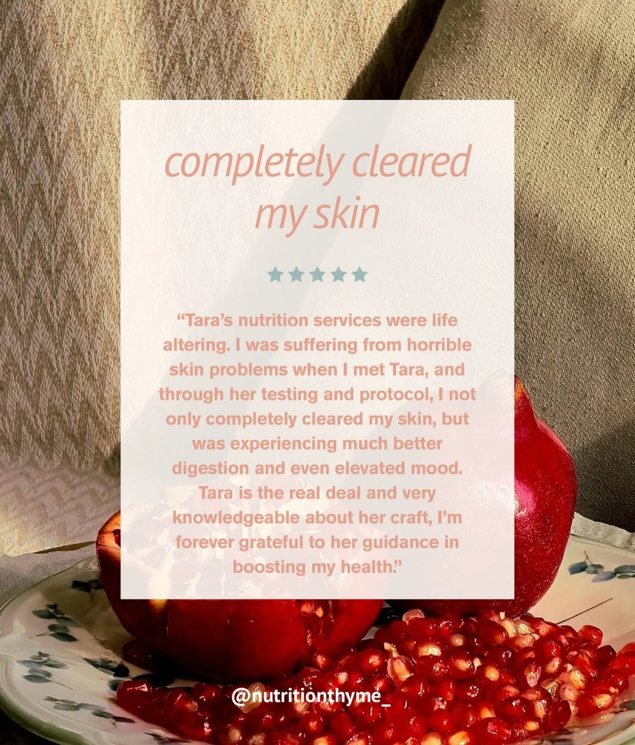 Who doesn&rsquo;t love some client love 💗

This can be your clear skin story too! Let us be your health guide this year - book through our website (insurance options available) 

#health #nutritionist #dietitian #2026wellness #healthyeating